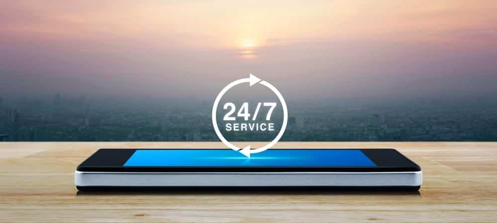 Customer Journey is a 7-by-24-hour task